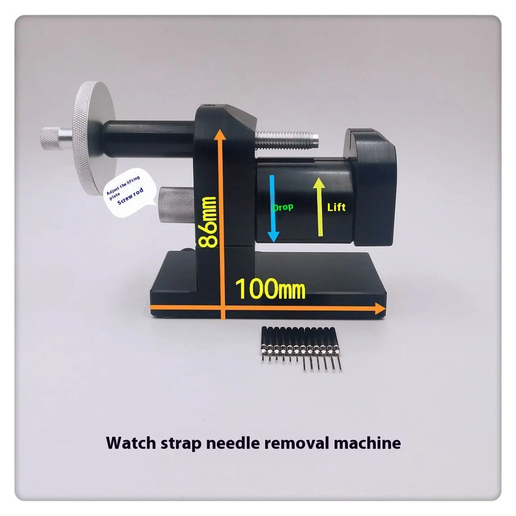 Alloy steel watch strap removal machine for professional watch repair workshops