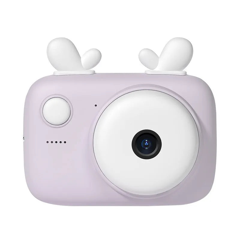 A2 Kids Photo Camera Macaron Mini SLR Body with 2.4 inch screen and dual lenses in green pink purple or red