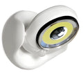 White Atomic Angel induction night light with compact rectangular design and touchless activation sensor