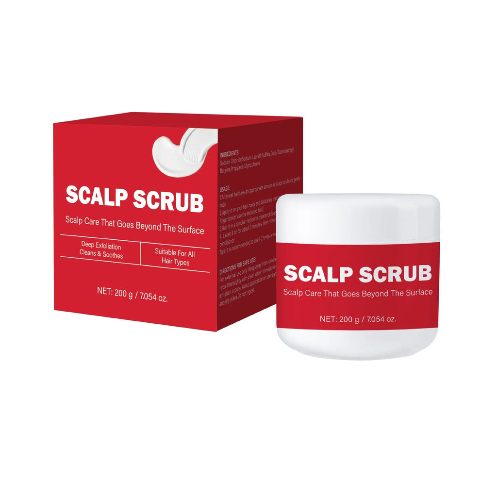 200g professional exfoliating scalp facial scrub shampoo with FP-B007 classification for salon use