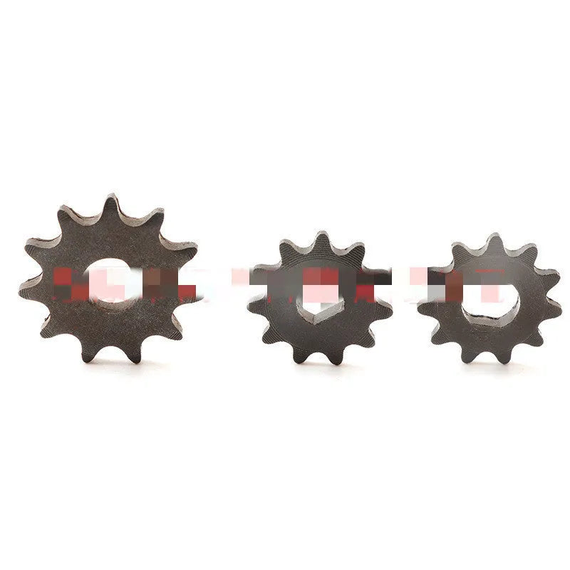Cast iron 11-tooth motorcycle sprocket for 25hT8F chain reduction motors