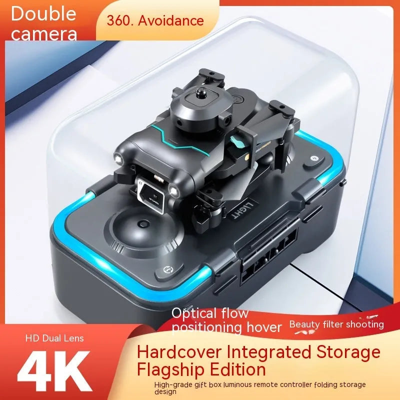 Black S96 four-axis drone with obstacle avoidance for aerial photography training