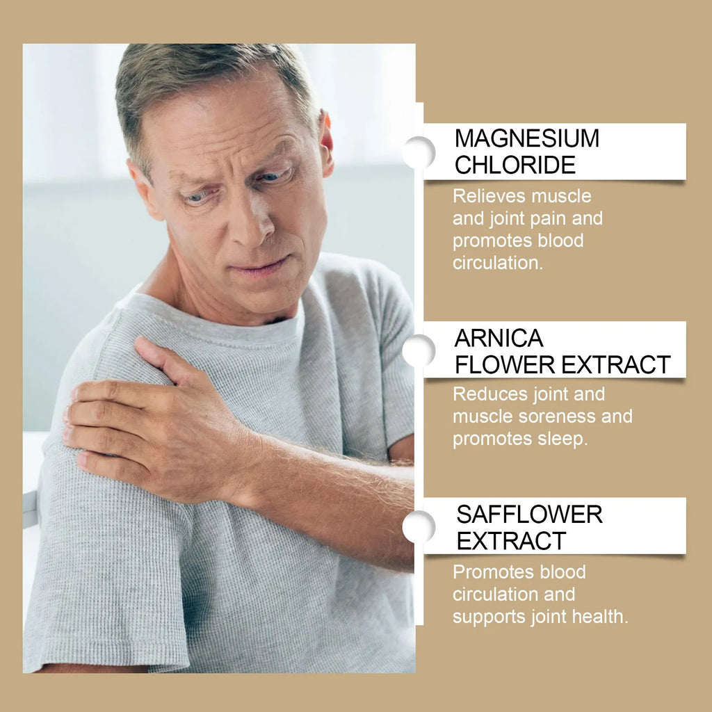 114g tube of magnesium cream with allantoin for post-exercise body care