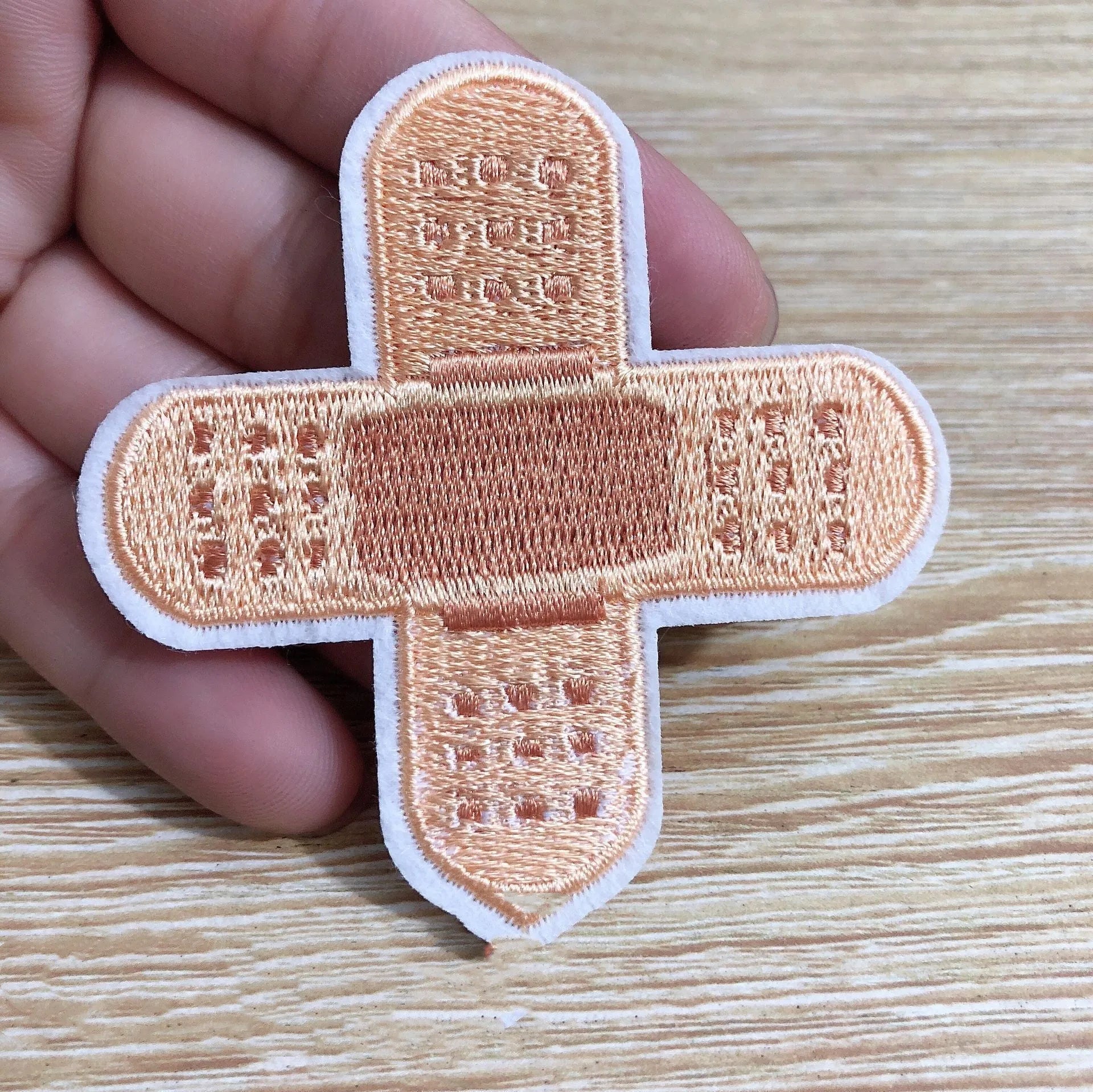 10 piece set of embroidered patch badges with detailed lace craft embroidery for clothing customisation