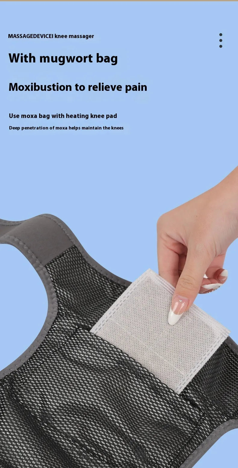 Rechargeable hand massage instrument with cloth construction and Type-C charging port