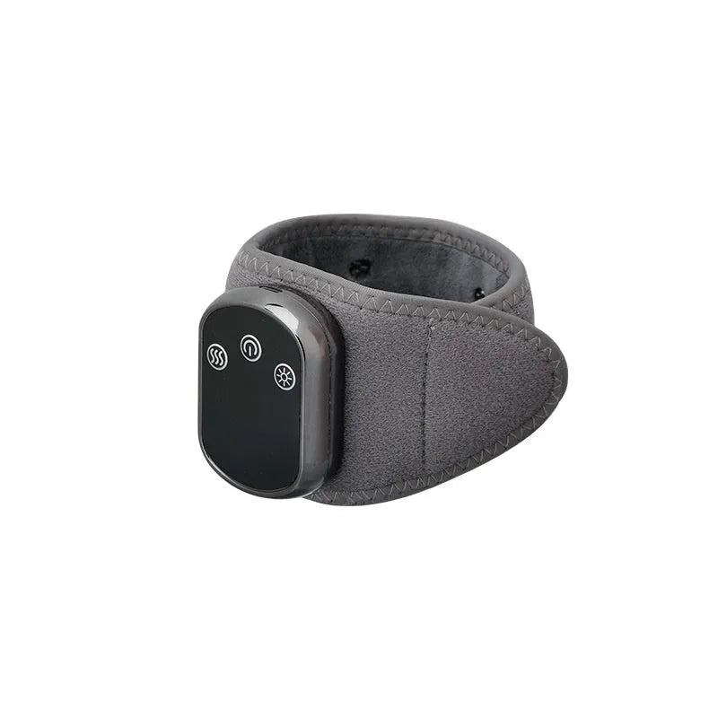 Rechargeable hand massage instrument with cloth construction and Type-C charging port