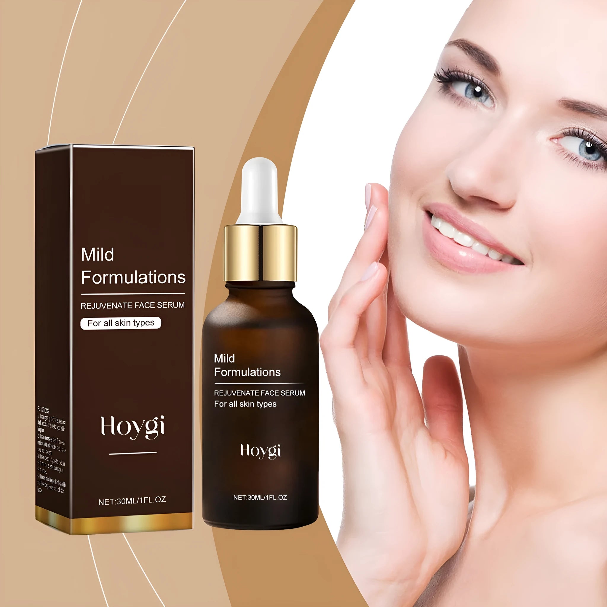 30ml bottle of nourishing facial essence with arbutin and vitamin C for hydrating skin care