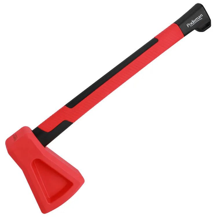 Red plastic home fitness axe muscle trainer for functional exercise