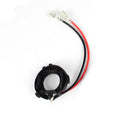 Black H7 LED headlight adapter bracket for Volkswagen Golf 5 MK5 GTI Jetta models