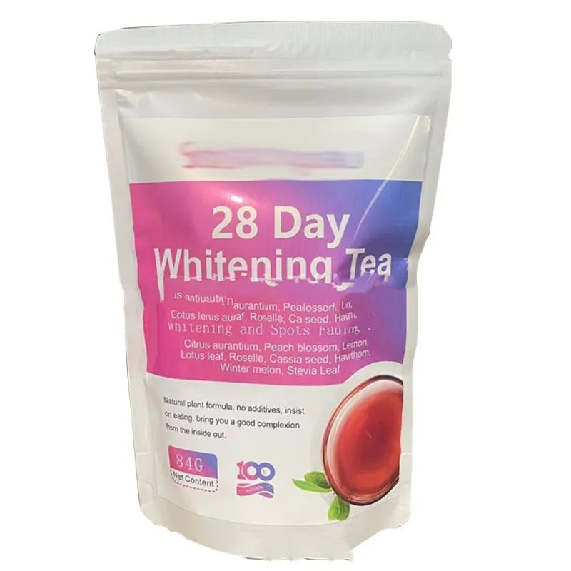 28 day slim flat tummy tea programme with multiple herbal detox tea blends