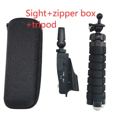 Golf putter laser aiming instrument accessory with four style configuration options