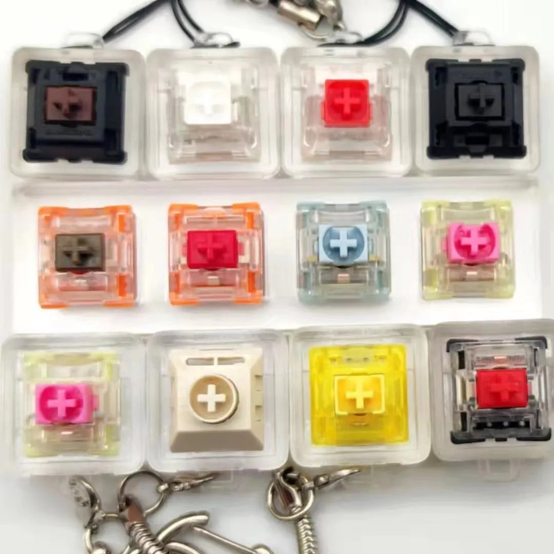 Yellow resin cheese decorative key cap with detailed 3D sculpted design for mechanical keyboards