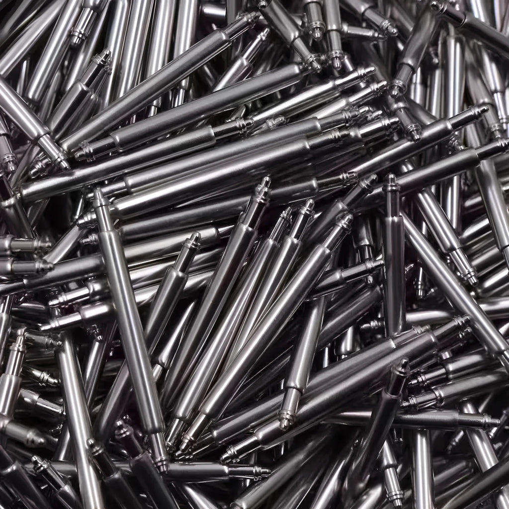 Watch bolt auricular needle spring shaft components in sizes 21mm to 26mm for watch repair