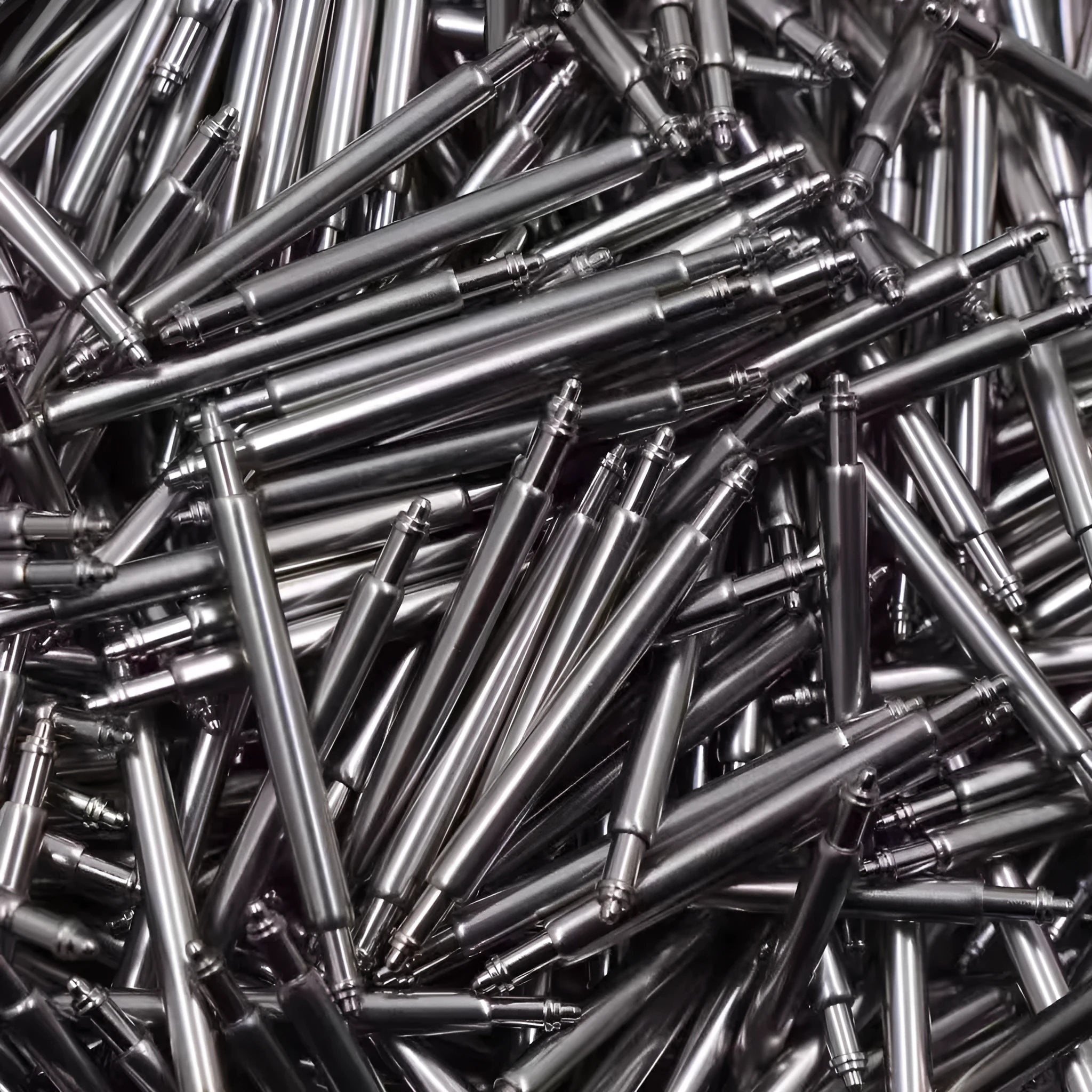 Watch bolt auricular needle spring shaft components in sizes 21mm to 26mm for watch repair