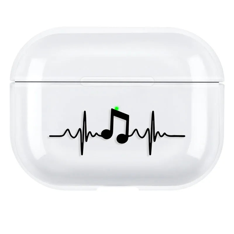 Solid colour PC protective shell cover for Apple AirPods Pro 3 charging case