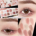 Animal themed twelve-color eye shadow palette with universal skin type design