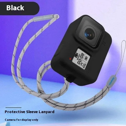 GoPro Hero8 Black protective sleeve and carrying strap accessory kit in blue colour