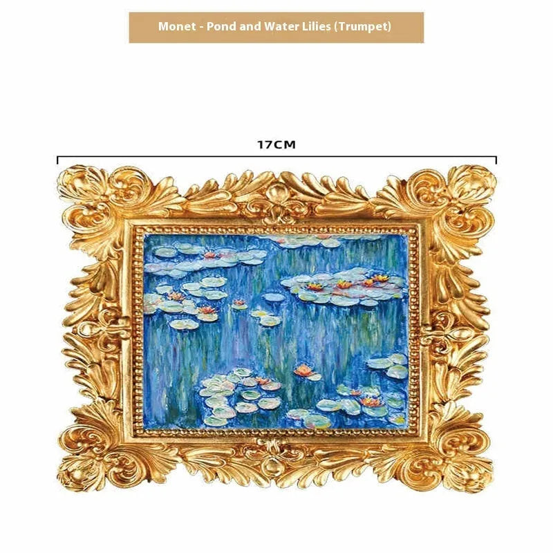 DIY oil painting by numbers kit on epoxy pottery canvas with brushes and paints for Van Gogh Starry Night