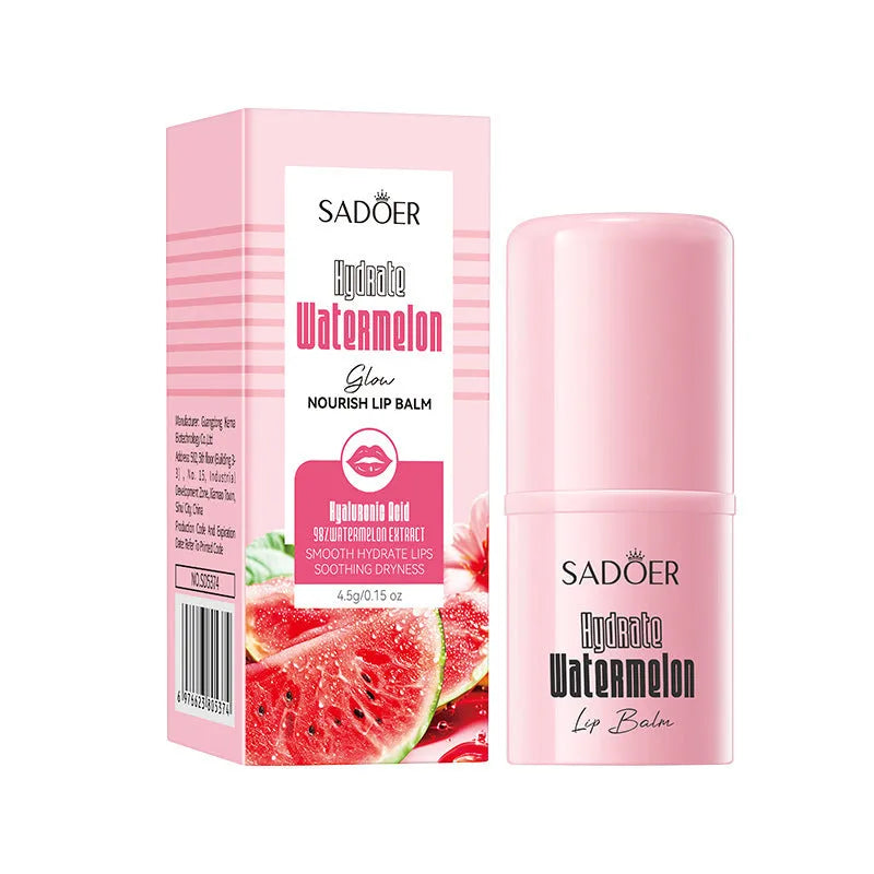 Anti-chapped moisturising lipstick in a choice of hyaluronic acid, vitamin E, UV protection, and flavoured variants