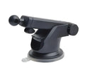Universal car navigation bracket with telescopic rod for dashboard mounting