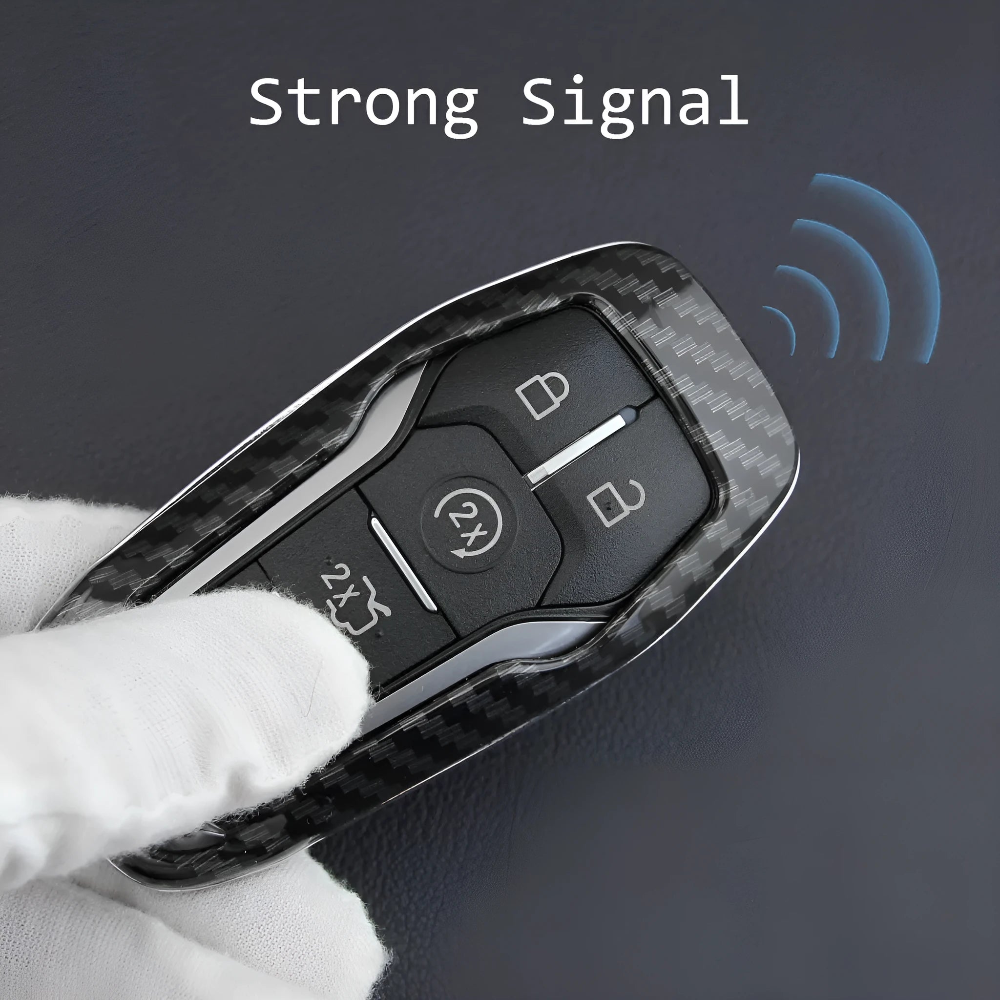 Plastic remote control protective shell for car keys in single shell design.