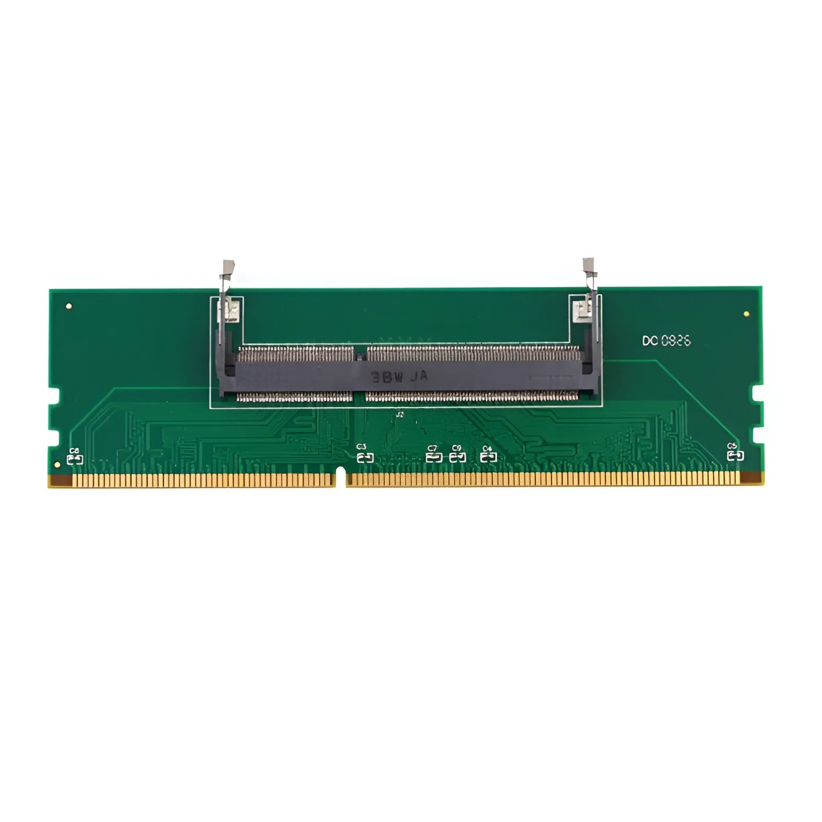 DDR4 laptop to desktop memory adapter card converting SO-DIMM to DIMM with electrostatic bag