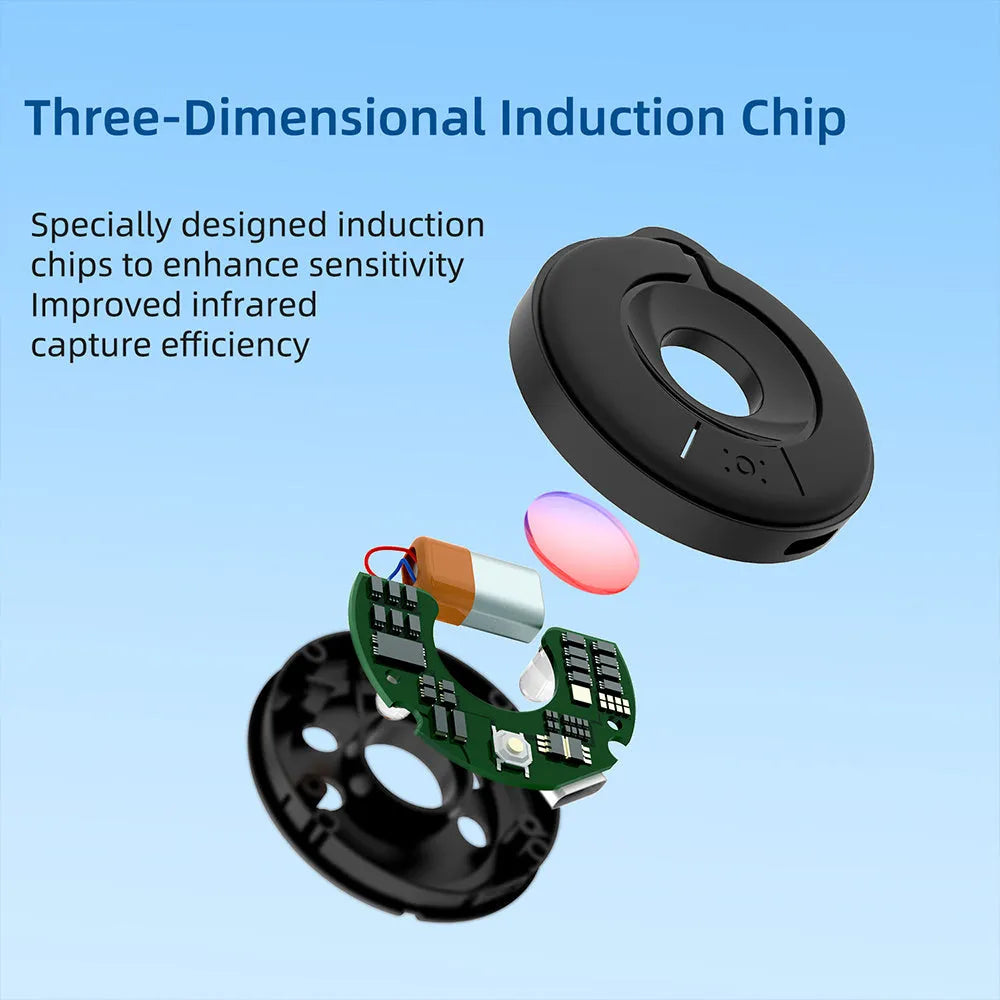 Compact infrared camera detector with 5 metre detection range for hidden camera sweeping