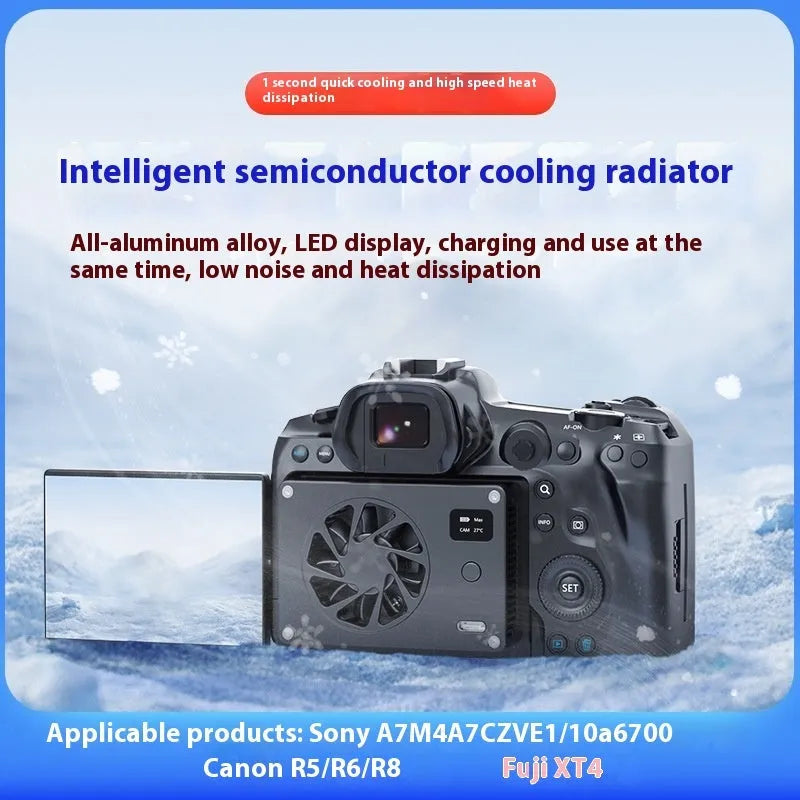 Black aluminium PC cooling radiator fan with power cable for computer cooling systems