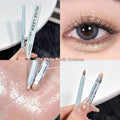 A Highlighting Brightening 2-in-1 Waterproof Eyeliner Pen showing its six colour options.