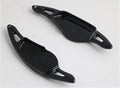 Carbon fibre steering wheel shift paddle modification kit in five colour options