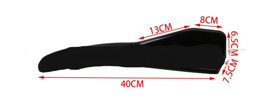 Front and rear car deflector light set 440mm wide ABS material for General Motors vehicles