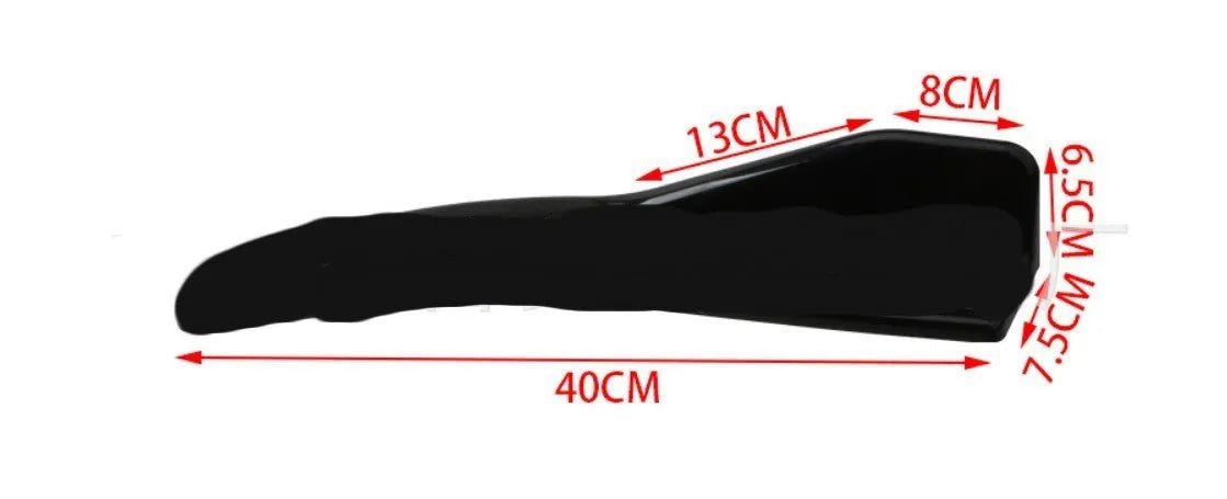 Front and rear car deflector light set 440mm wide ABS material for General Motors vehicles