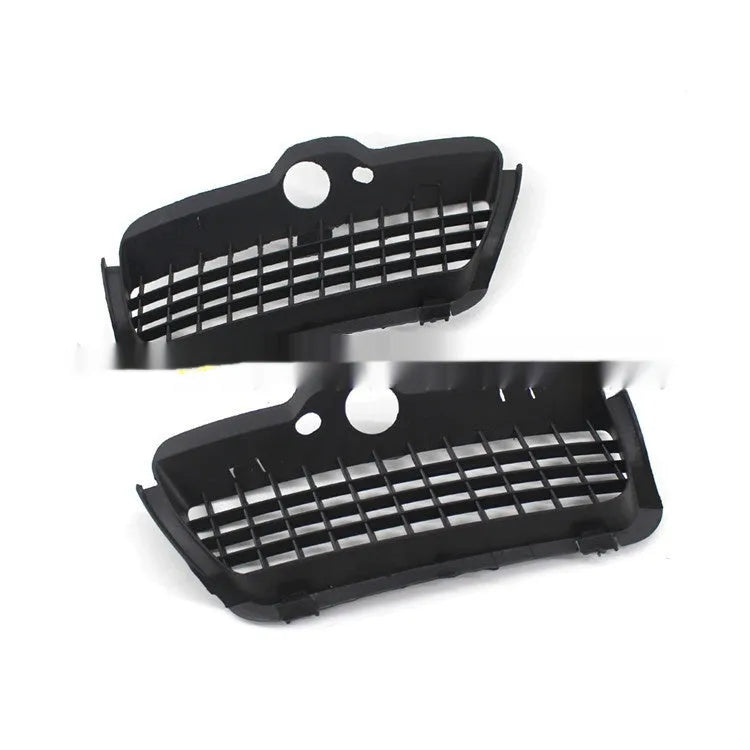 Black ABS plastic fog lamp cover pair for Volkswagen Golf 3 front bumper lower grille replacement