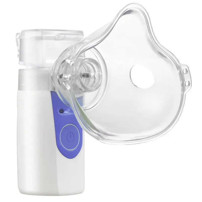 Plastic columnar USB handheld nebuliser with single fog outlet for household use