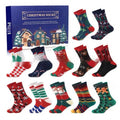 Christmas socks blind box containing random resin plastic ornament for holiday decorations