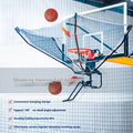Basketball training ball return machine with automatic serve function for solo shooting practice