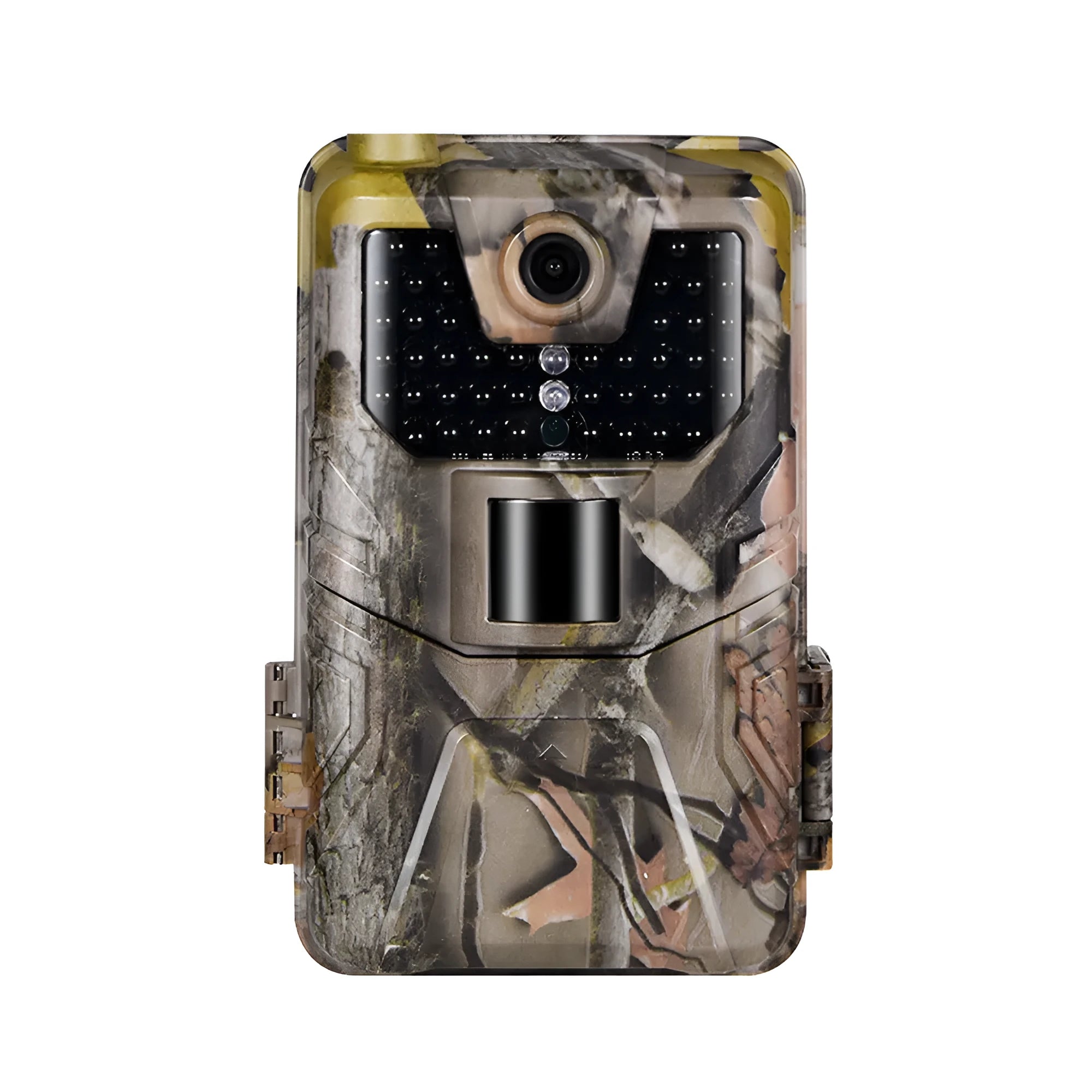 Camouflage outdoor Bluetooth hunting camera with infrared LEDs for night vision
