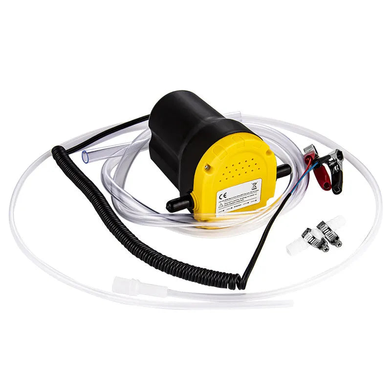12V electric self-priming oil gear pump with engineering plastic body for transferring engine oil