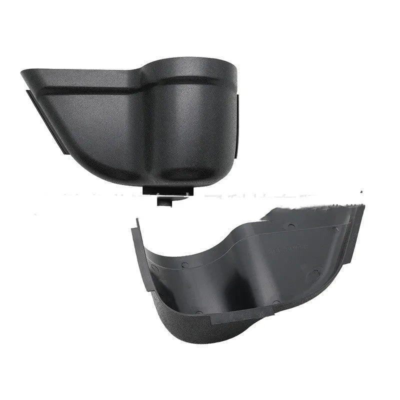 Black ABS plastic door storage box for Jeep Wrangler JK and JL models