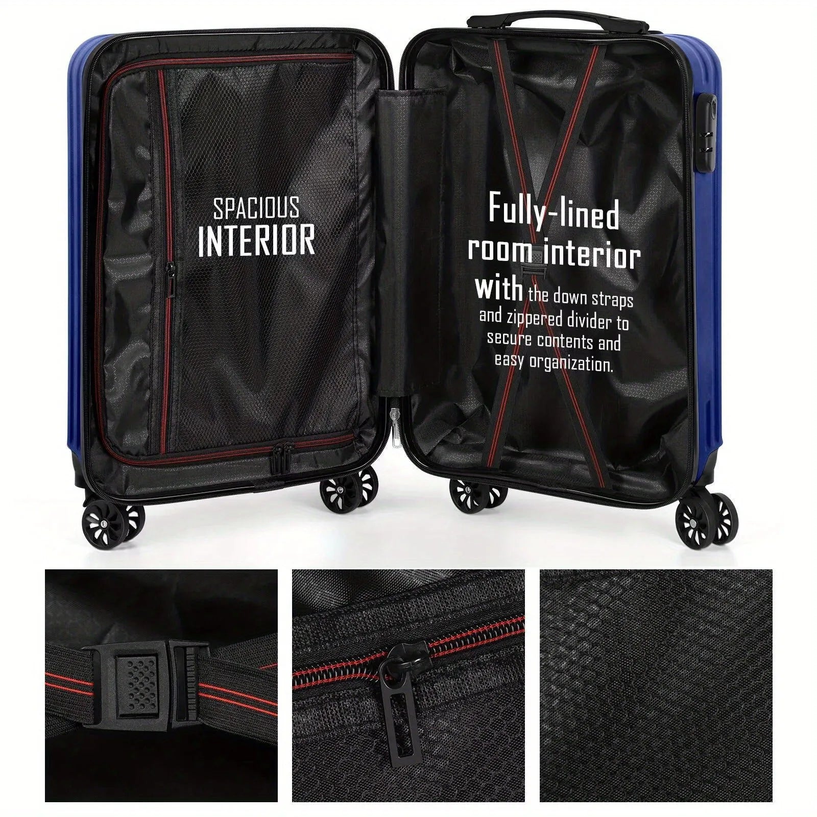 Aluminium alloy suitcase travel set with 14 inch and 20 inch trunks for male business travel
