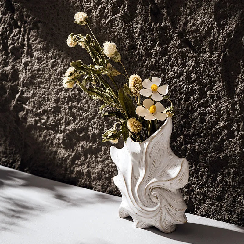French art ceramic vase with coloured glaze in European style, Hexi Li or Mo Ni'an finish option