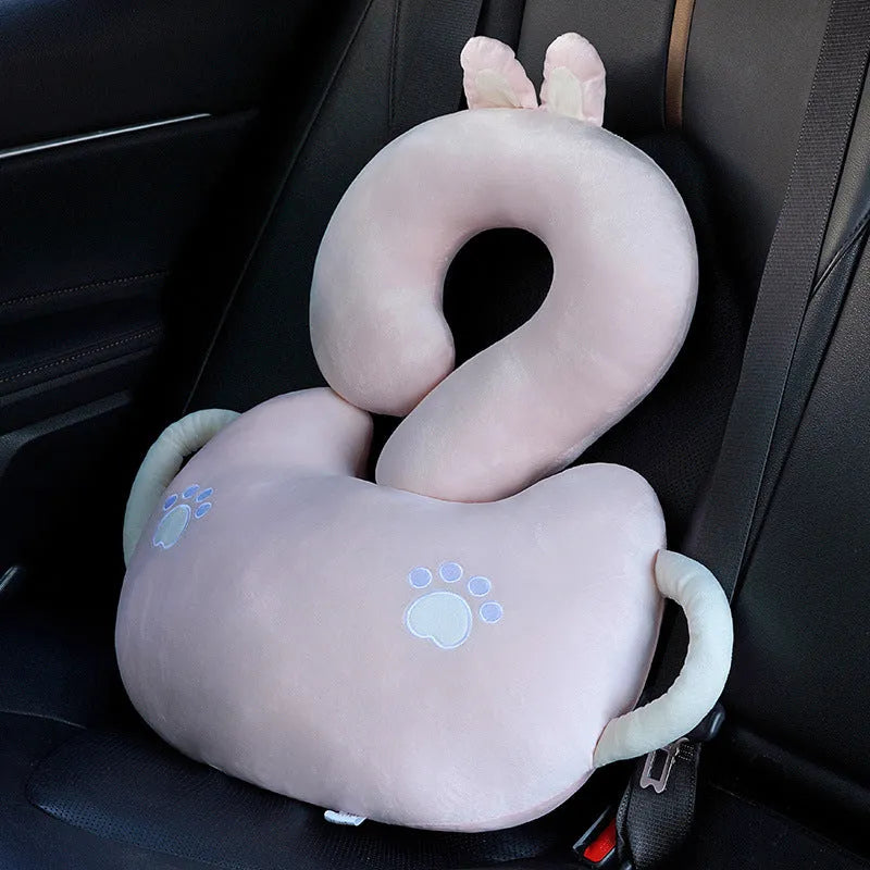 65x65cm cartoon animal cushion pillow with pp cotton filling showing cute animal question mark design
