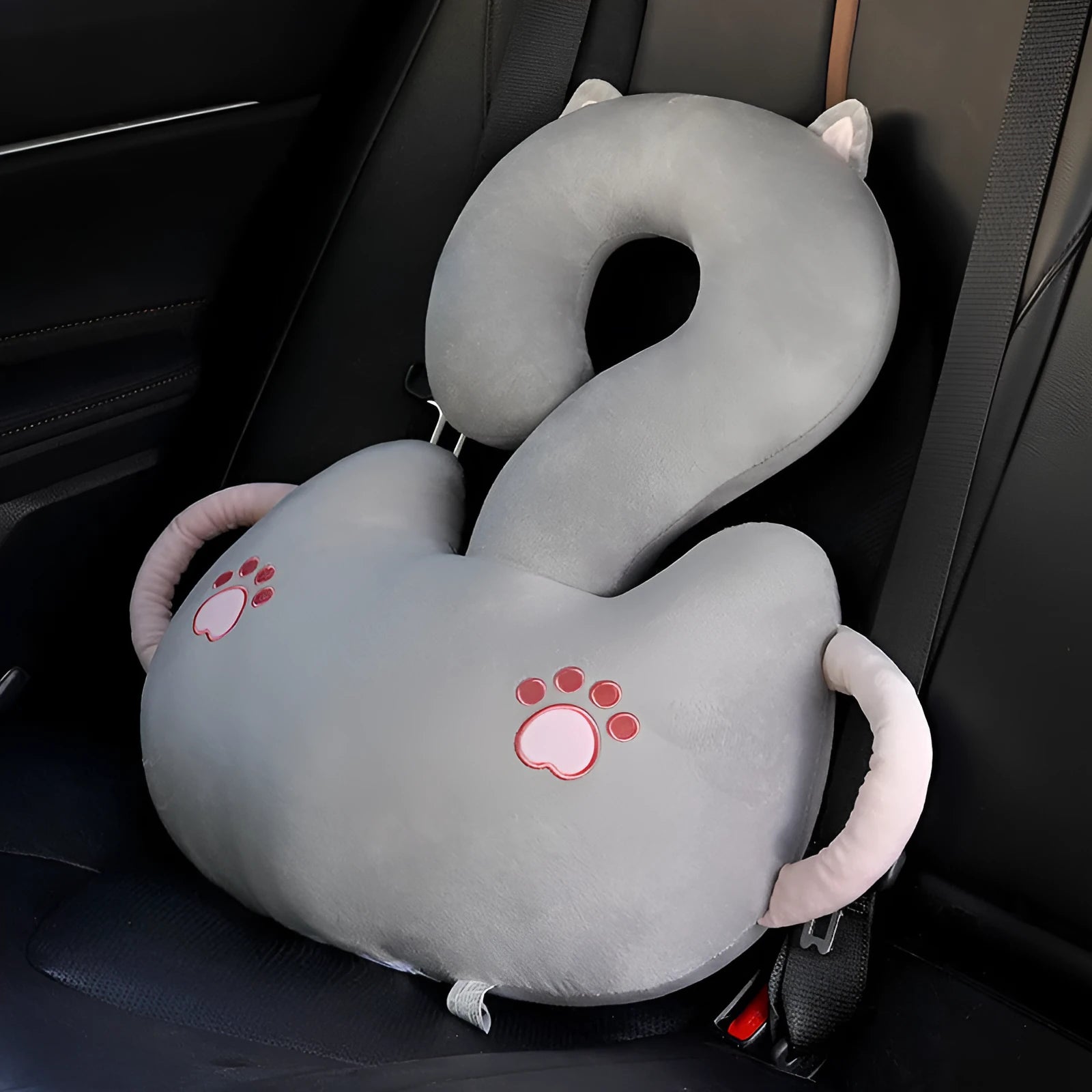 65x65cm cartoon animal cushion pillow with pp cotton filling showing cute animal question mark design