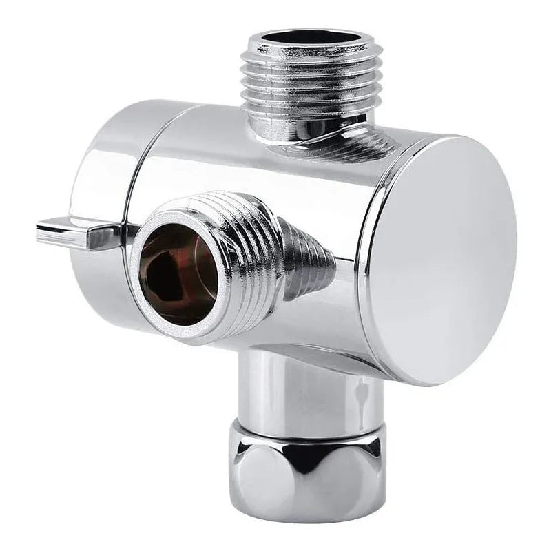 Copper shower water distributor with American bracket compatibility