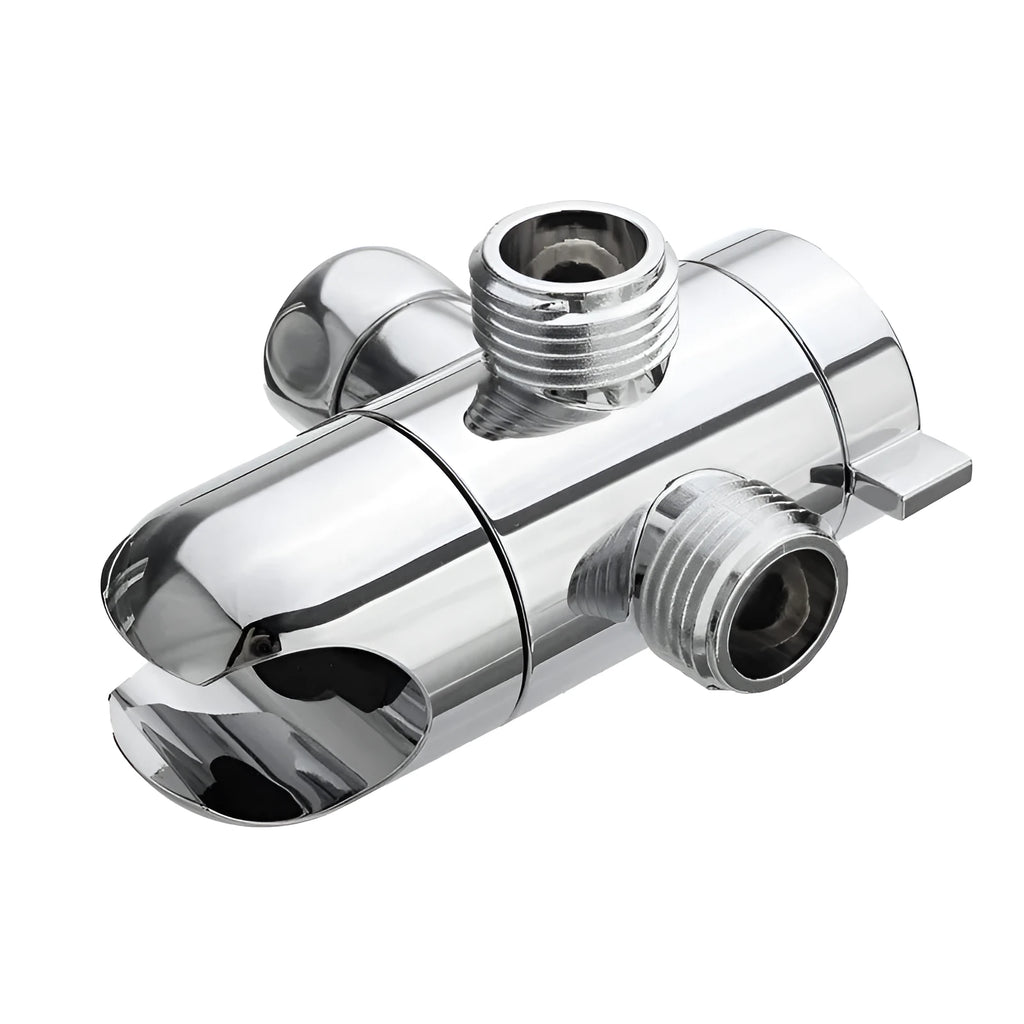Copper shower water distributor with American bracket compatibility
