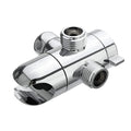 Copper shower water distributor with American bracket compatibility