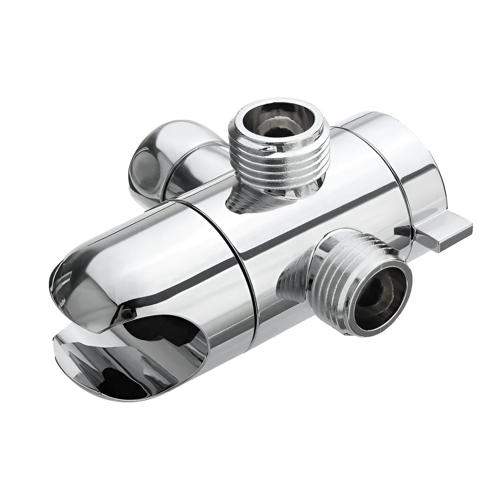Copper shower water distributor with American bracket compatibility