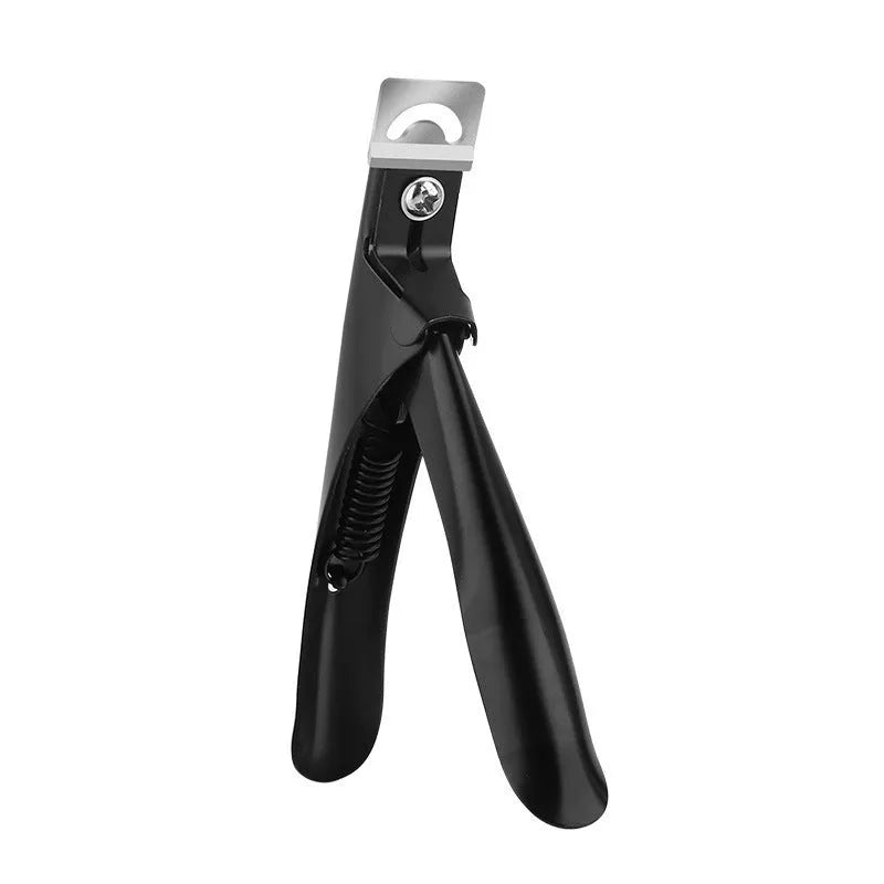 French U-shaped nail scissors with stainless steel construction and electrophoresis finish options