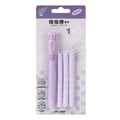 Push type traceless automatic eraser for children in blue, green, pink, purple colours