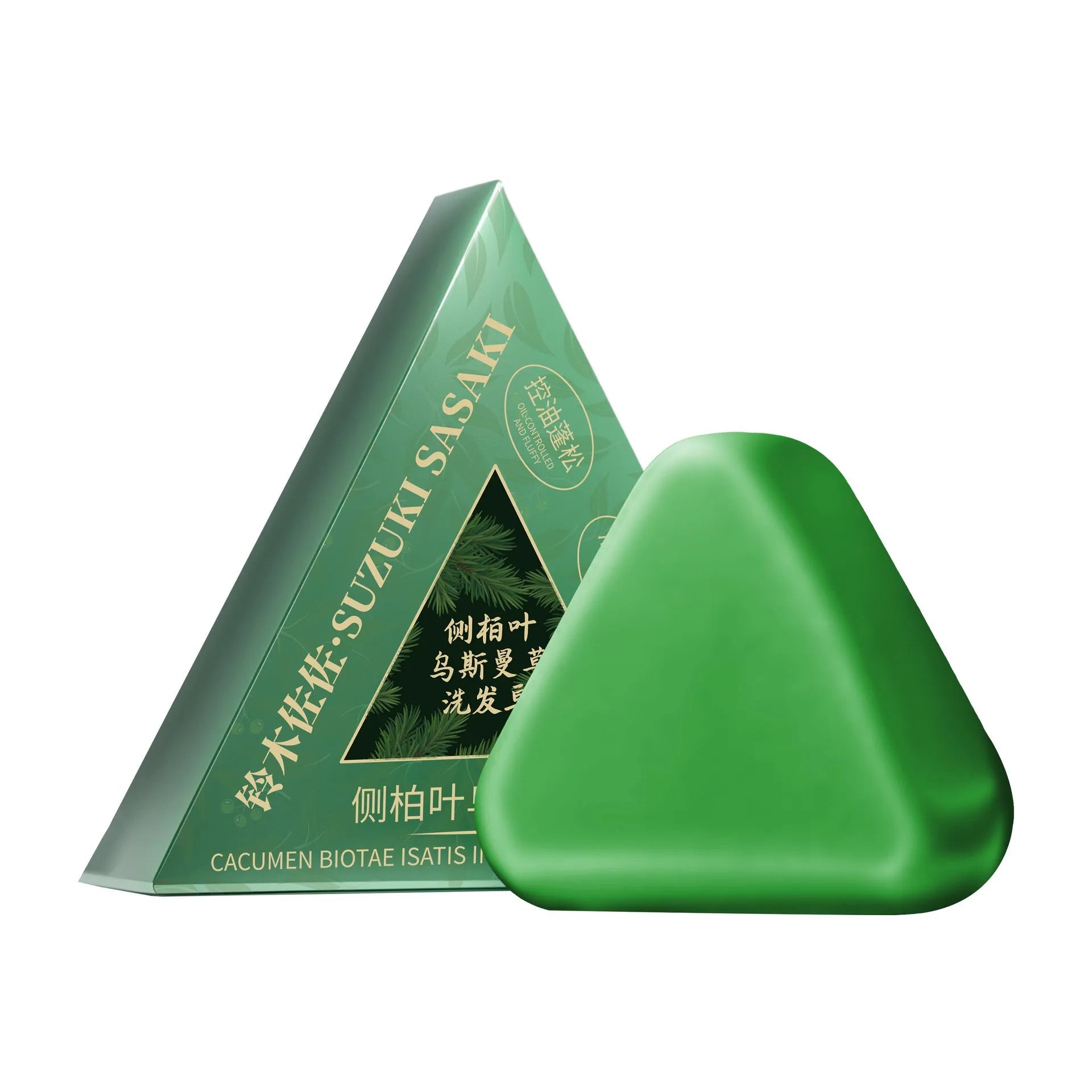 Chinese arborvitae twig Usman herbal hair fixing and face cleansing soap bar, 120g